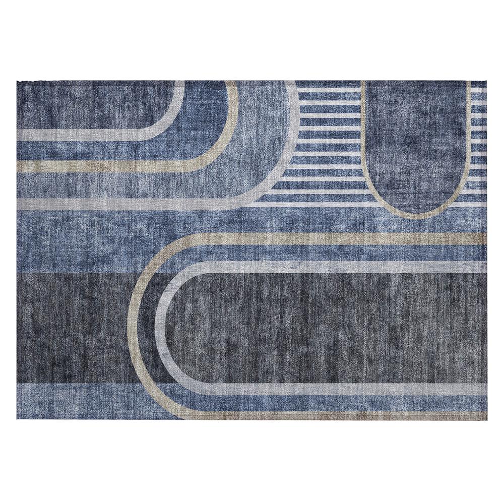 Chantille ACN532 Blue 1'8" x 2'6" Rug. Picture 1