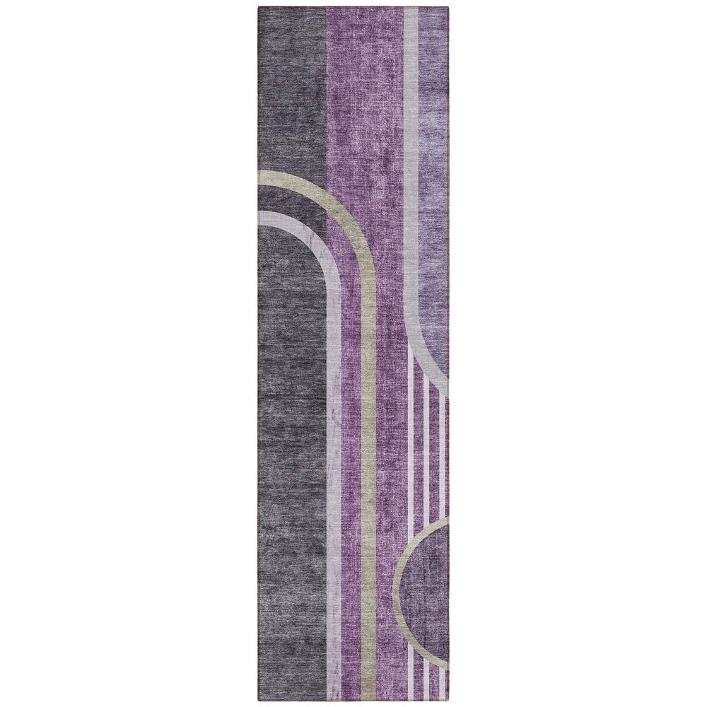 Chantille ACN532 Purple 2'3" x 7'6" Rug. Picture 1