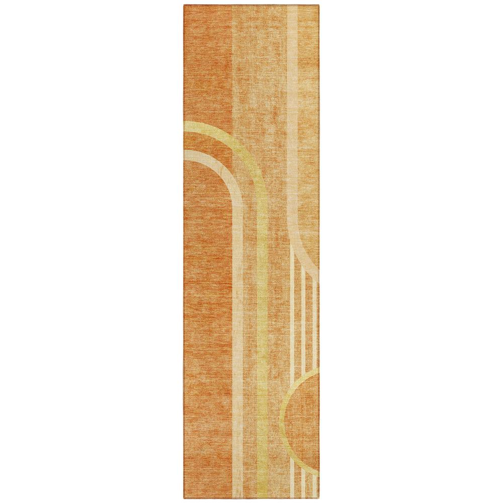 Chantille ACN532 Orange 2'3" x 7'6" Rug. Picture 1