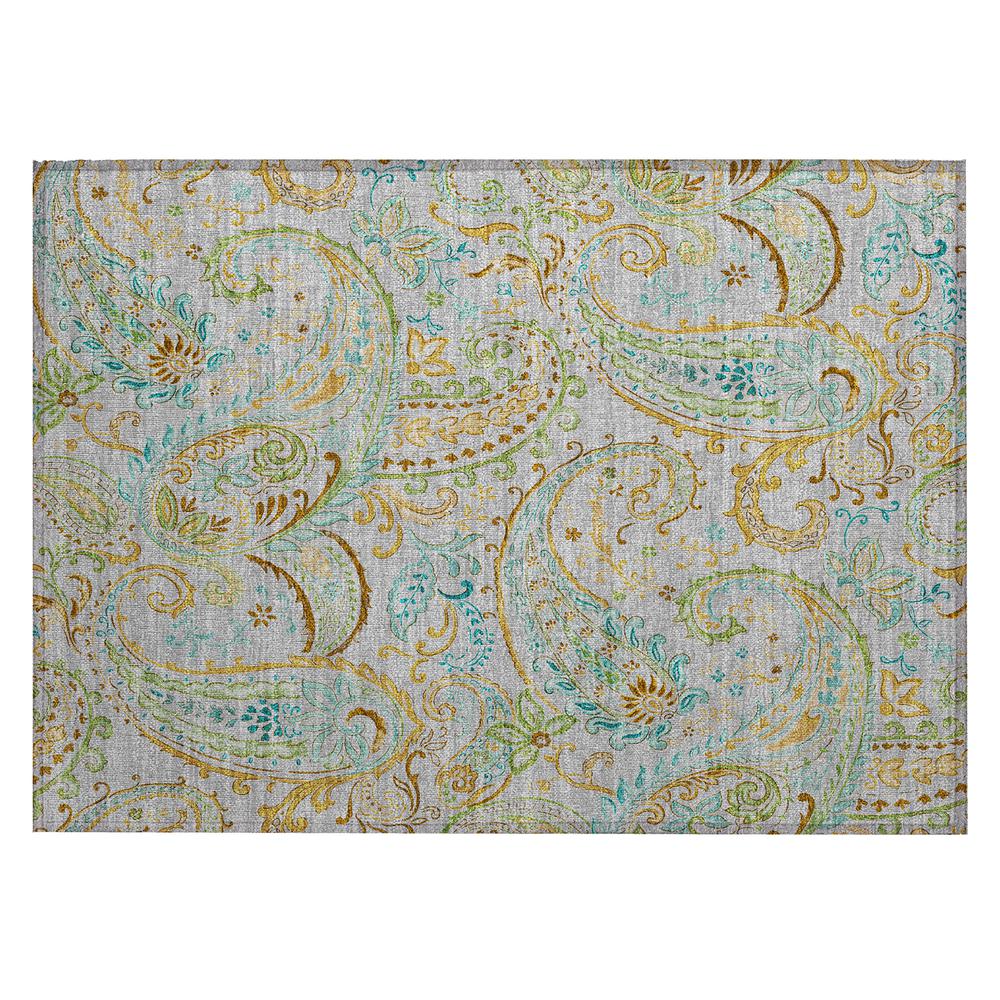 Chantille ACN533 Gray 1'8" x 2'6" Rug. Picture 1