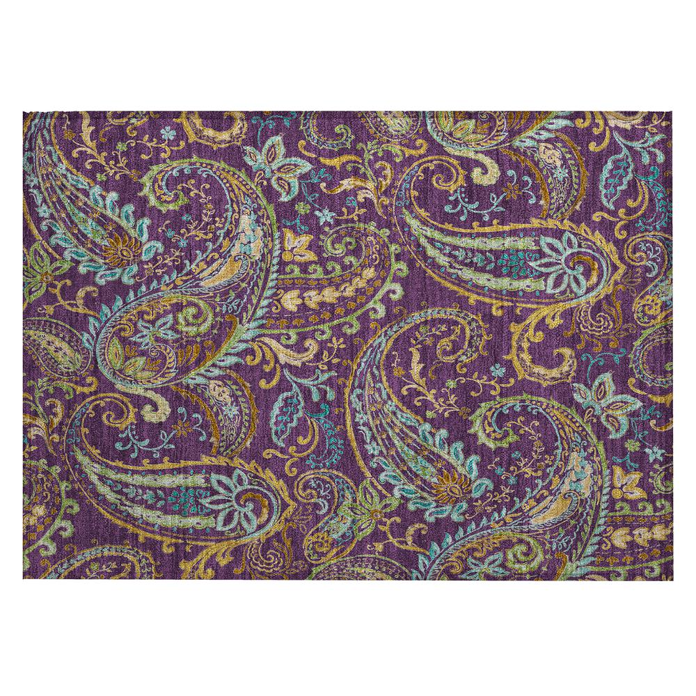 Chantille ACN533 Purple 1'8" x 2'6" Rug. Picture 1