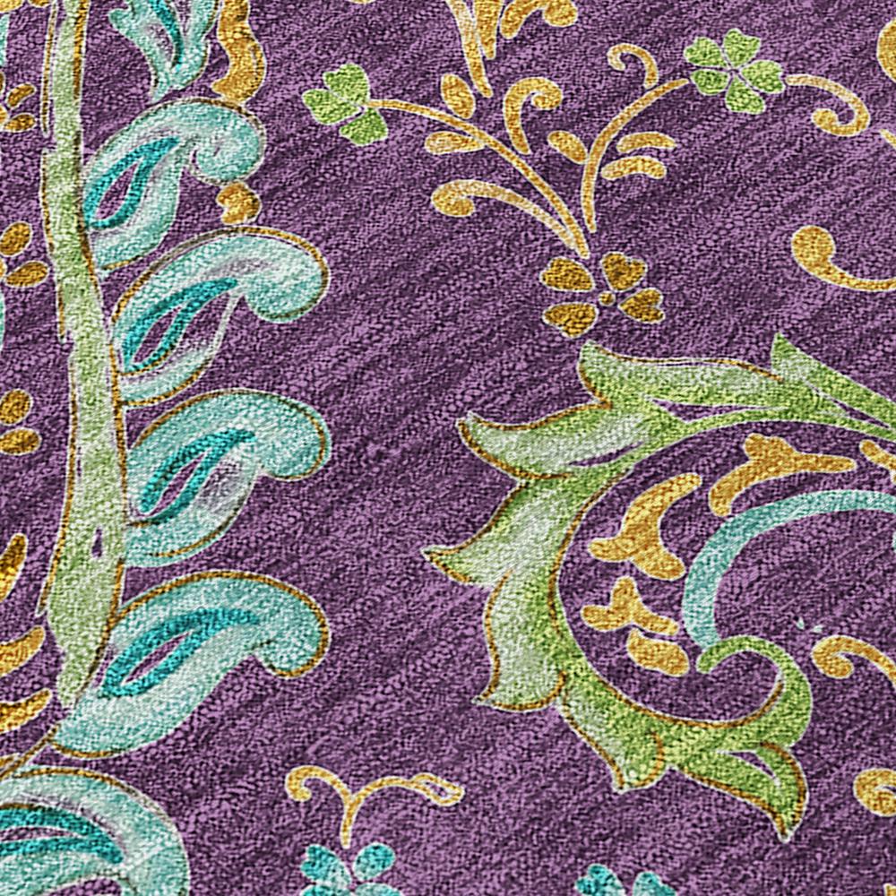 Chantille ACN533 Purple 1'8" x 2'6" Rug. Picture 6