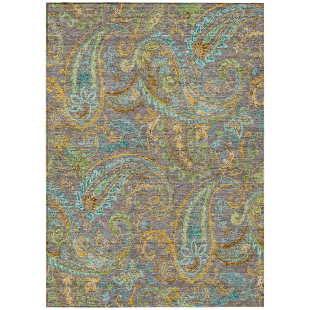 Chantille ACN533 Brown 2'6" x 3'10" Rug. Picture 1