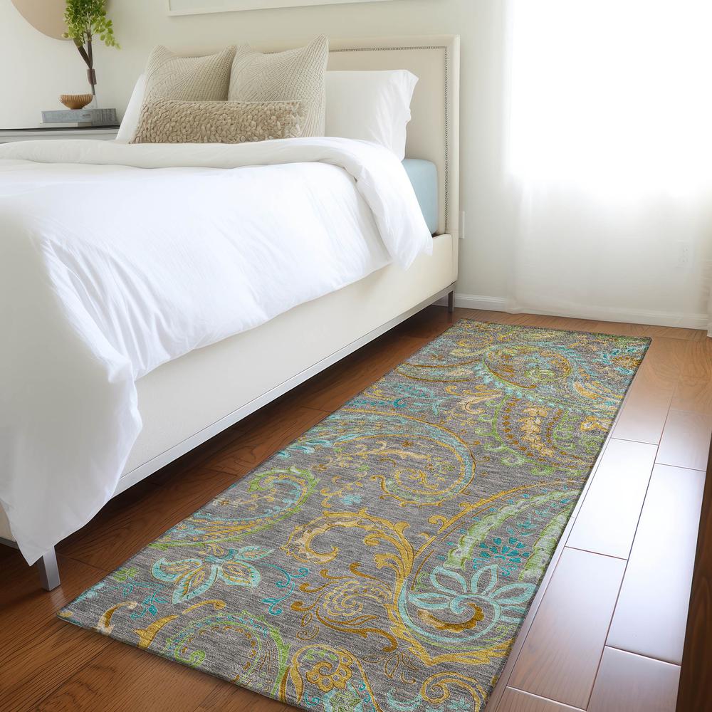 Chantille ACN533 Brown 2'3" x 7'6" Rug. Picture 6