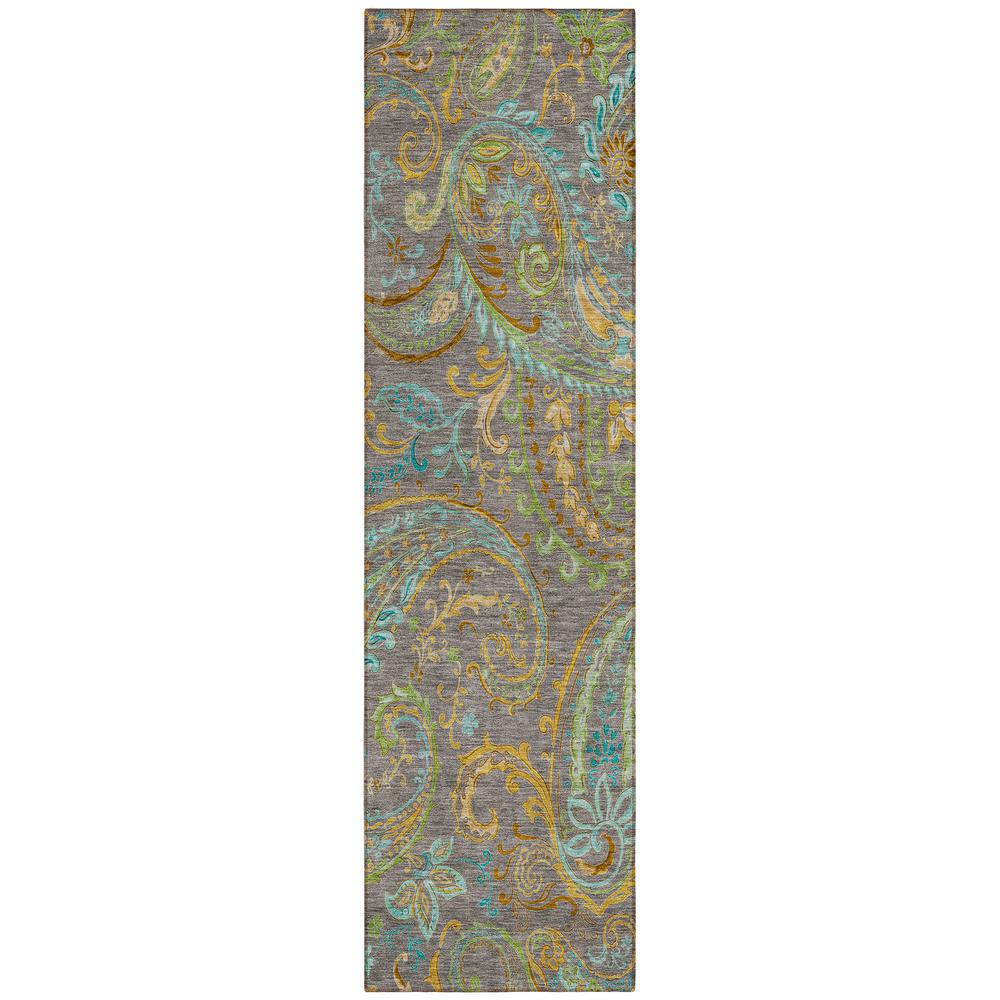 Chantille ACN533 Brown 2'3" x 7'6" Rug. Picture 1