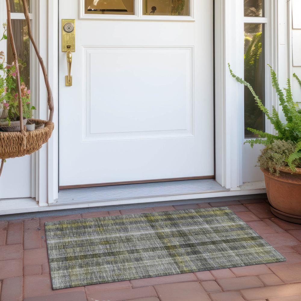 Chantille ACN534 Gray 1'8" x 2'6" Rug. Picture 8