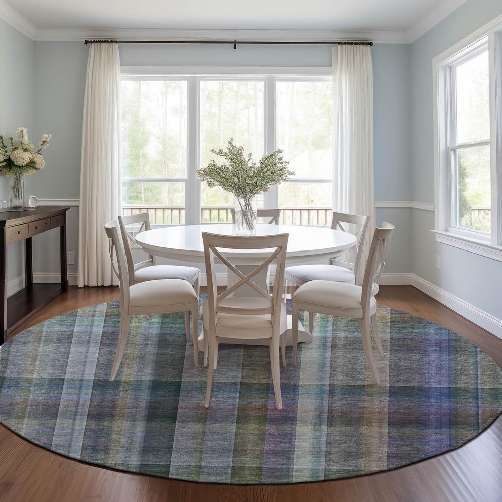 Chantille ACN534 Green 8' x 8' Rug. Picture 7