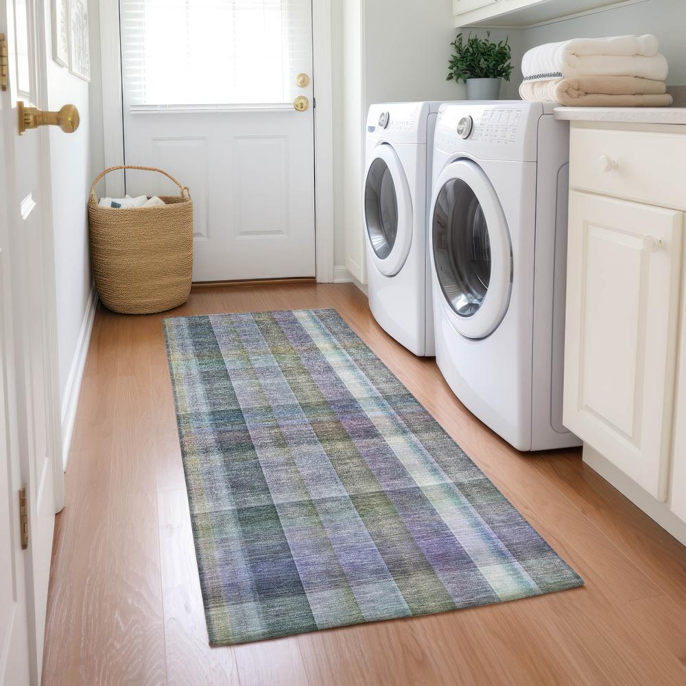Chantille ACN534 Green 2'3" x 7'6" Rug. Picture 6