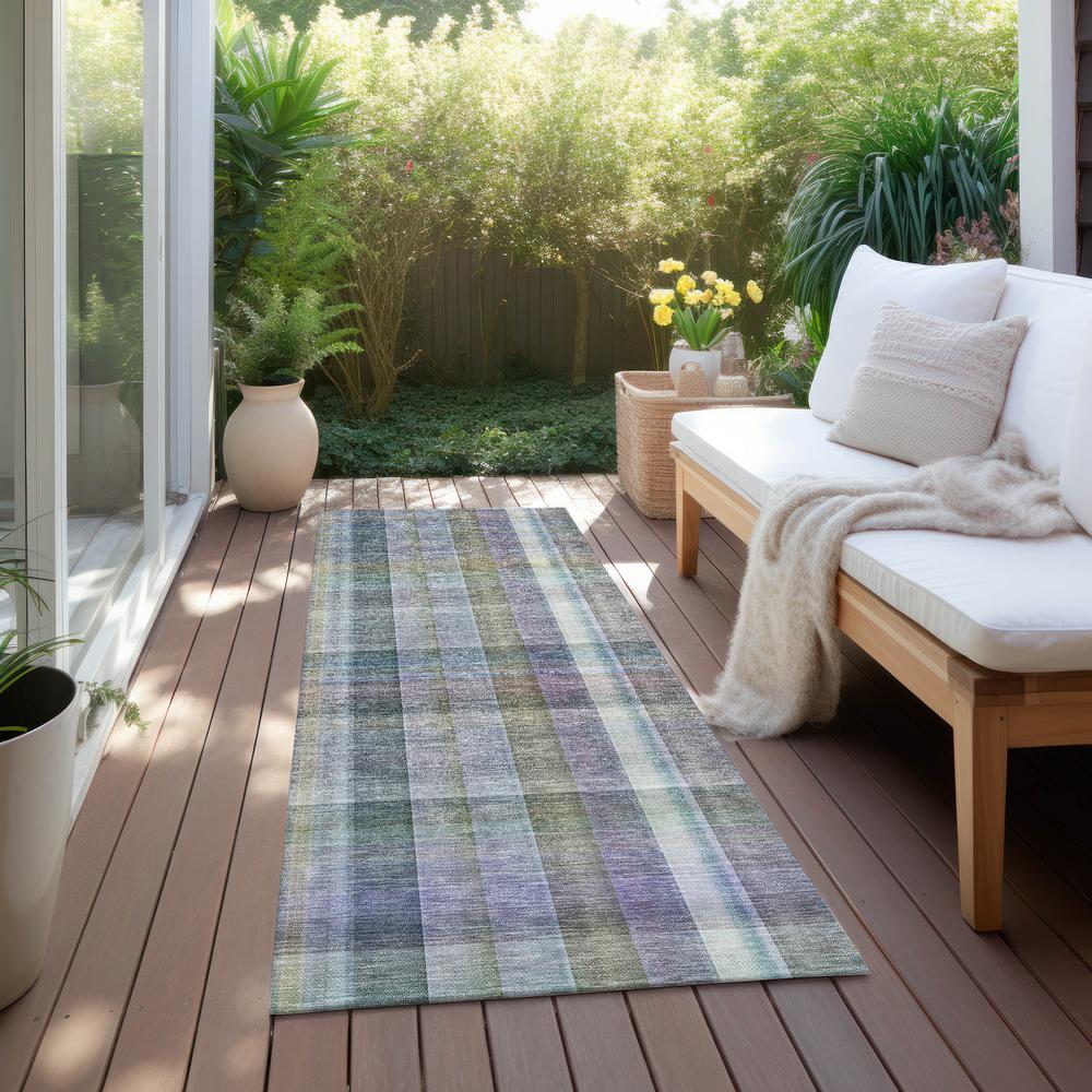 Chantille ACN534 Green 2'3" x 7'6" Rug. Picture 7