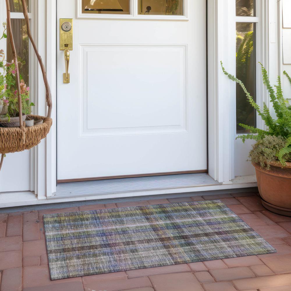 Chantille ACN534 Gray 1'8" x 2'6" Rug. Picture 8
