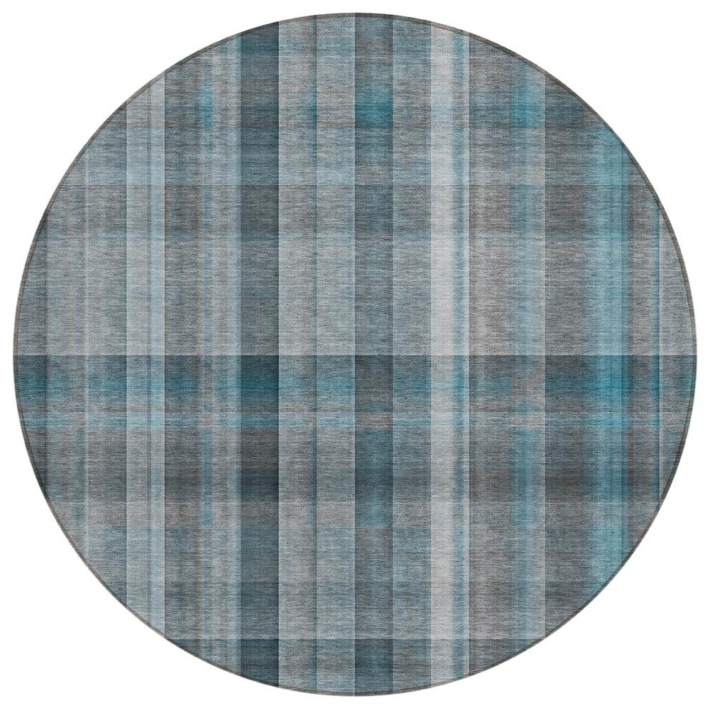 Chantille ACN534 Teal 8' x 8' Rug. Picture 1