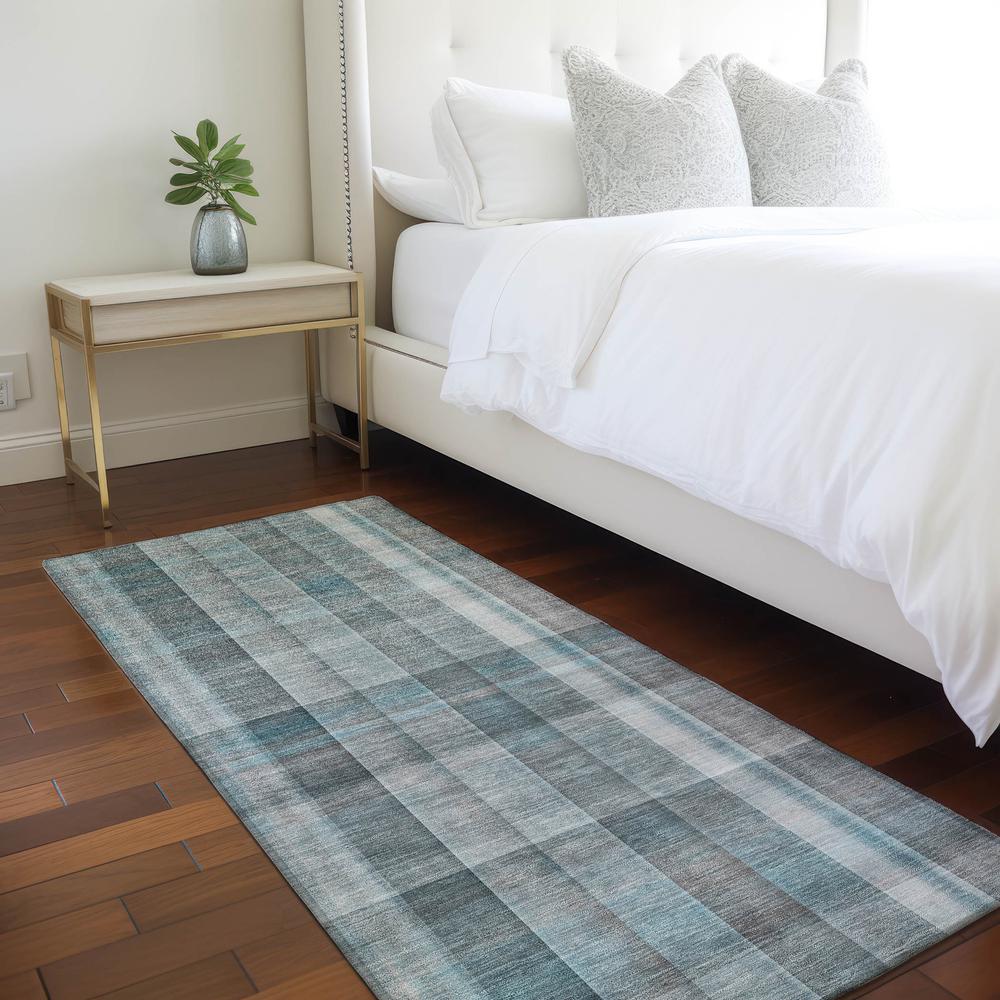 Chantille ACN534 Teal 2'3" x 7'6" Rug. Picture 7