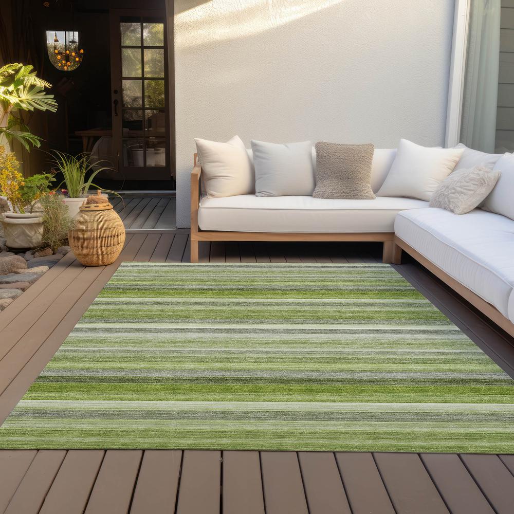 Chantille ACN535 Green 2'6" x 3'10" Rug. Picture 9