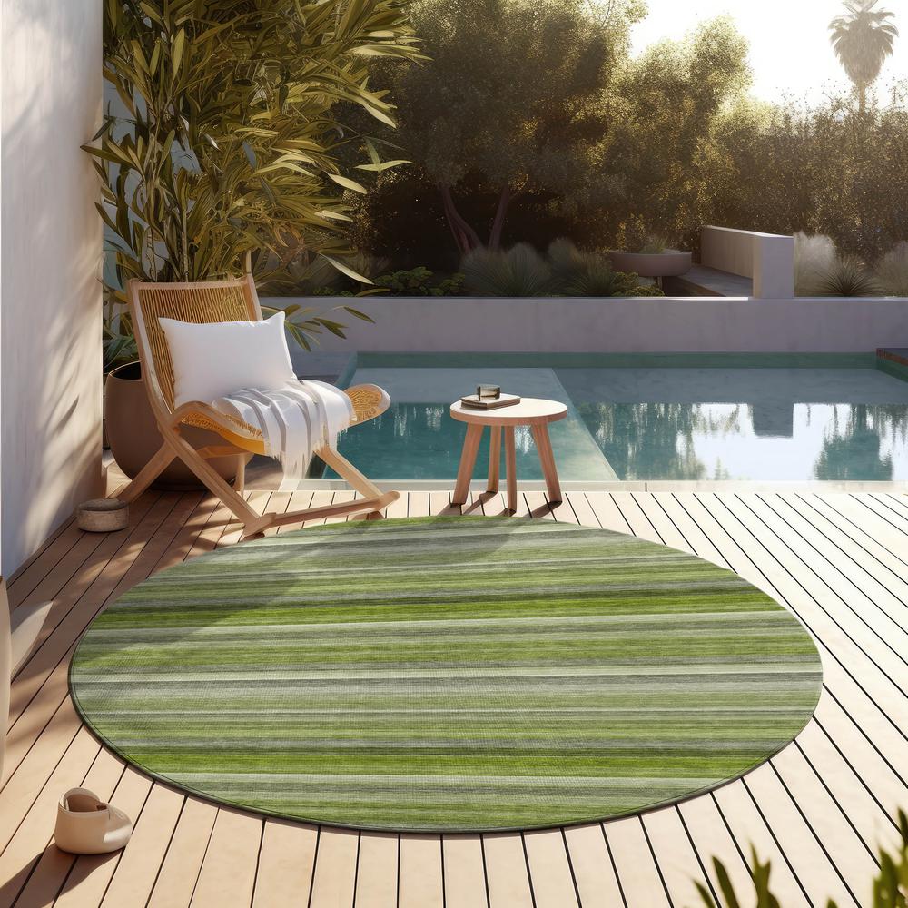 Chantille ACN535 Green 8' x 8' Rug. Picture 8