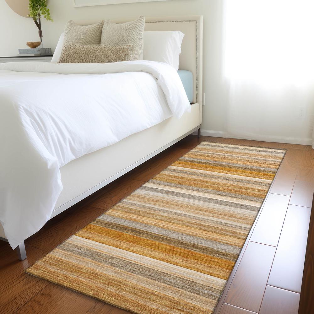 Chantille ACN535 Orange 2'3" x 7'6" Rug. Picture 6