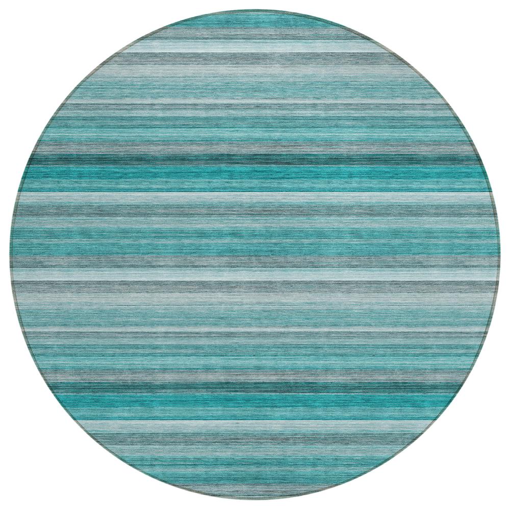 Chantille ACN535 Teal 8' x 8' Rug. Picture 1