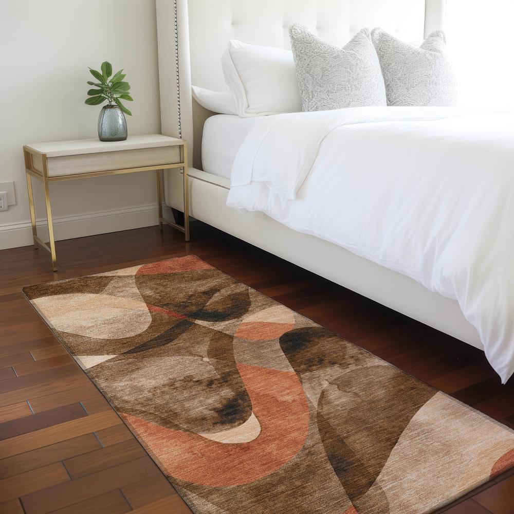 Chantille ACN536 Brown 2'3" x 7'6" Rug. Picture 6