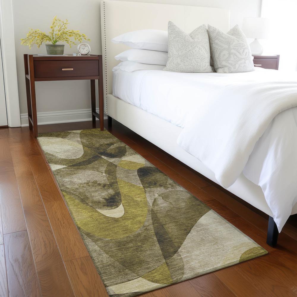 Chantille ACN536 Brown 2'3" x 7'6" Rug. Picture 6