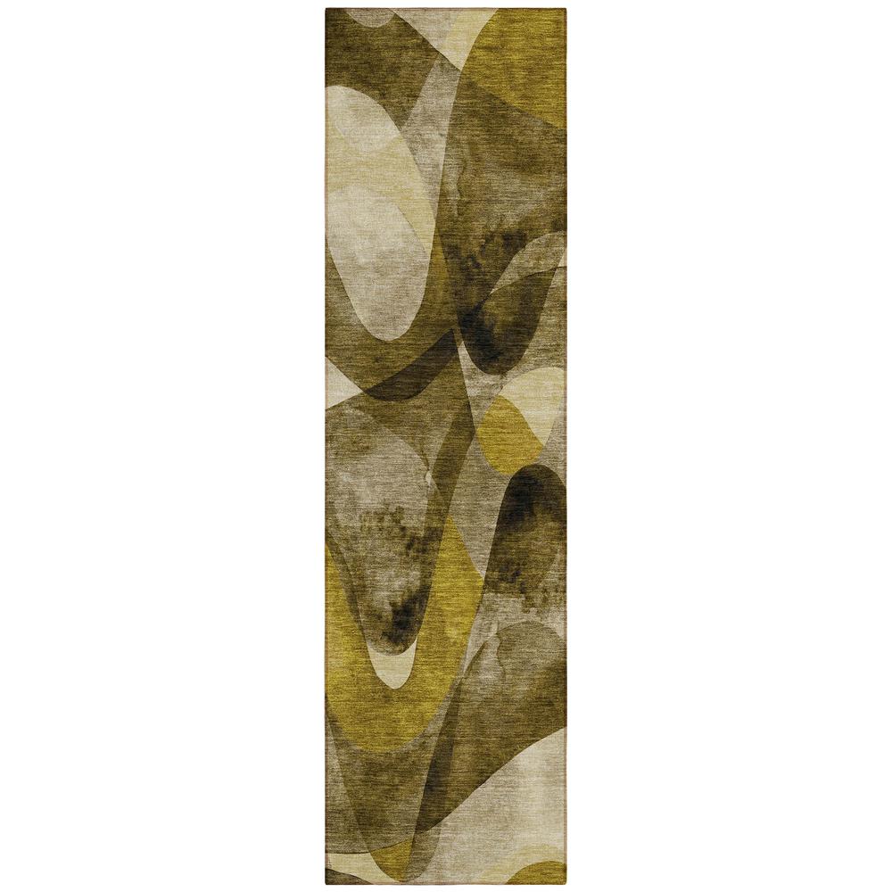 Chantille ACN536 Brown 2'3" x 7'6" Rug. Picture 1