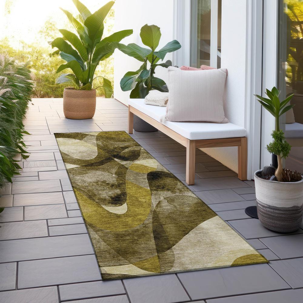 Chantille ACN536 Brown 2'3" x 7'6" Rug. Picture 7
