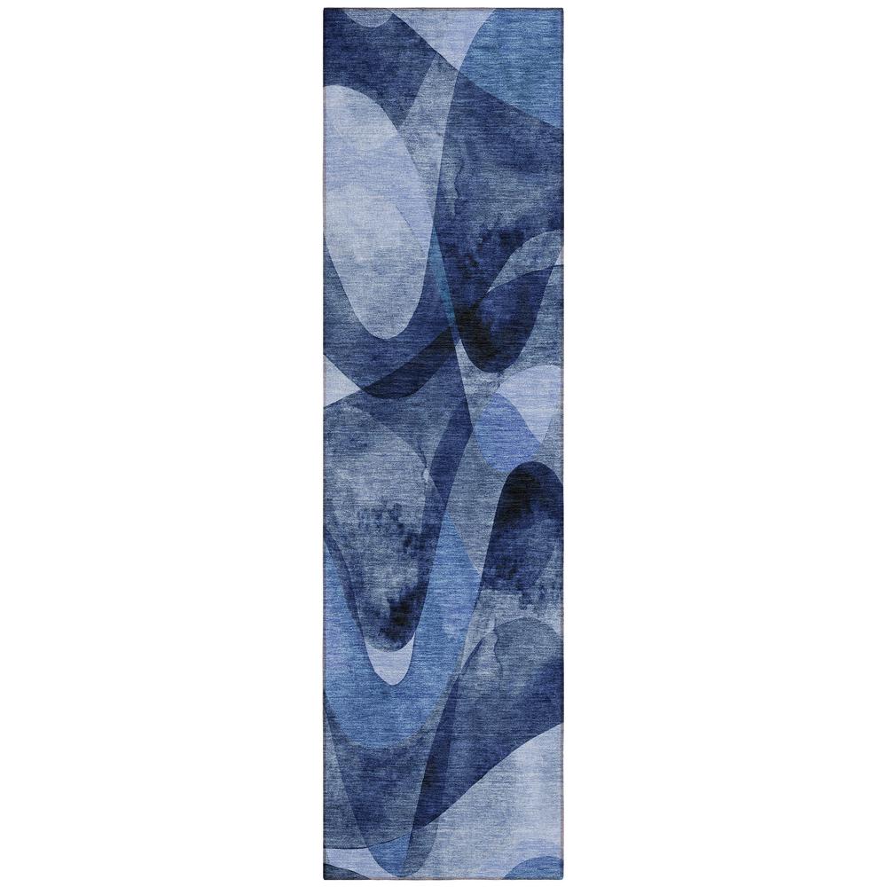 Chantille ACN536 Blue 2'3" x 7'6" Rug. Picture 1
