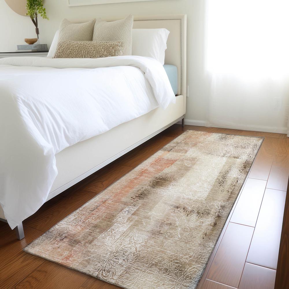 Chantille ACN537 Brown 2'3" x 7'6" Rug. Picture 6