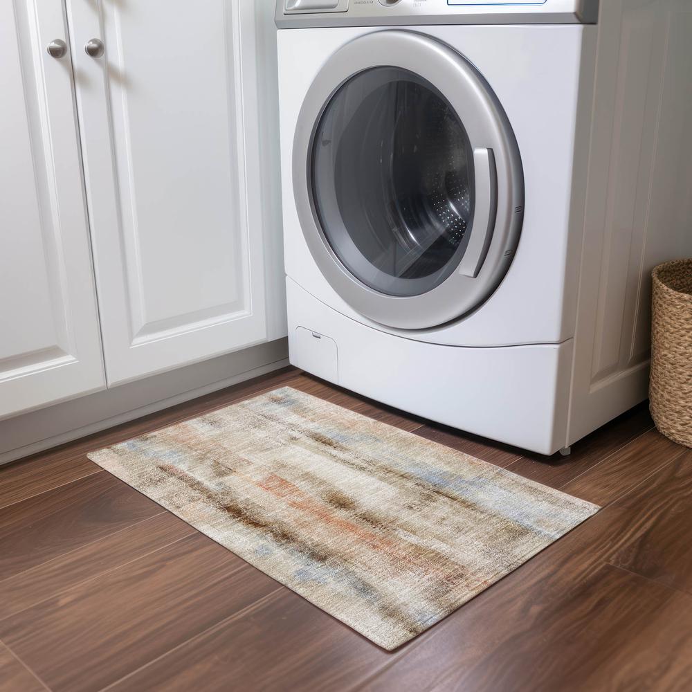 Chantille ACN537 Brown 1'8" x 2'6" Rug. Picture 6