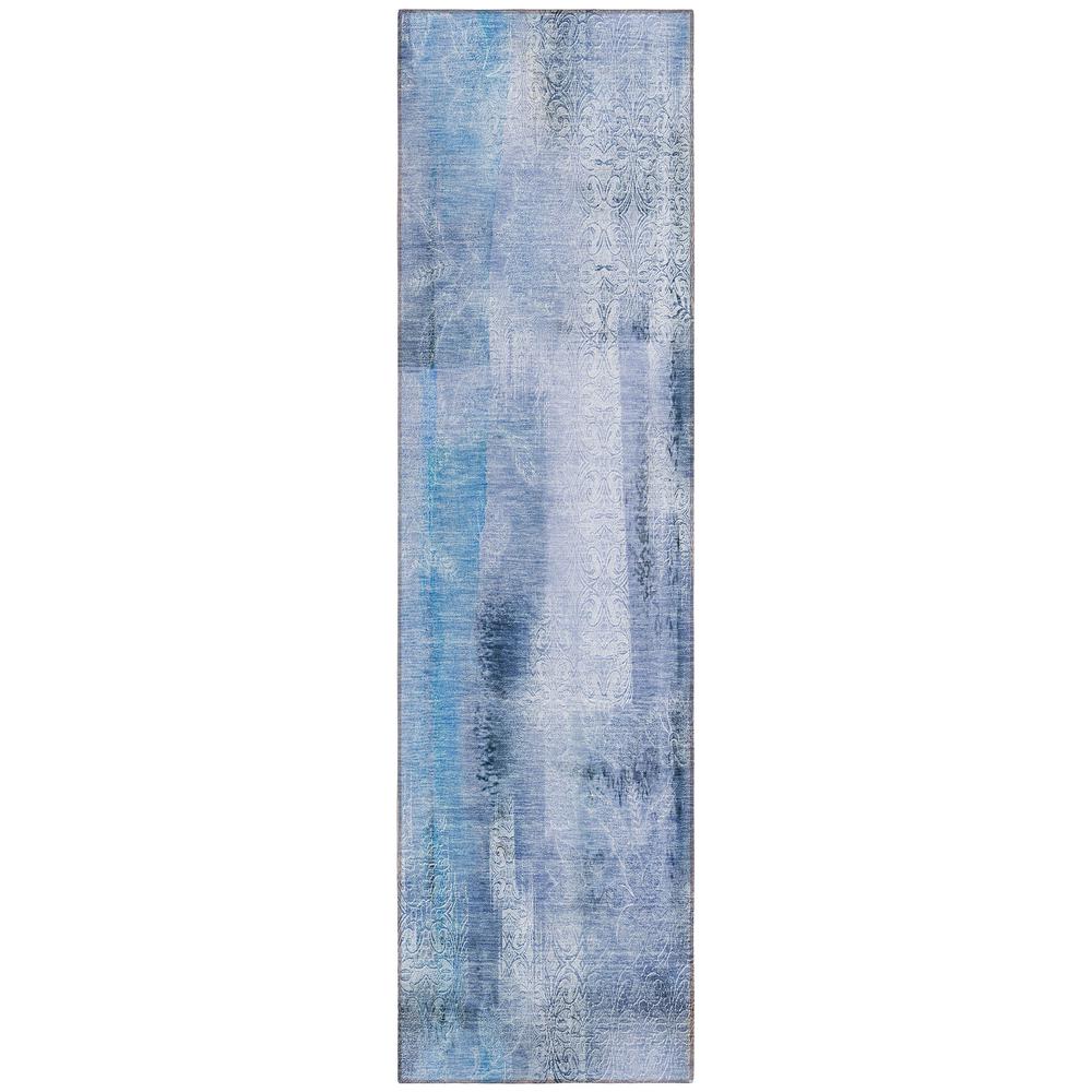 Chantille ACN537 Blue 2'3" x 7'6" Rug. Picture 1