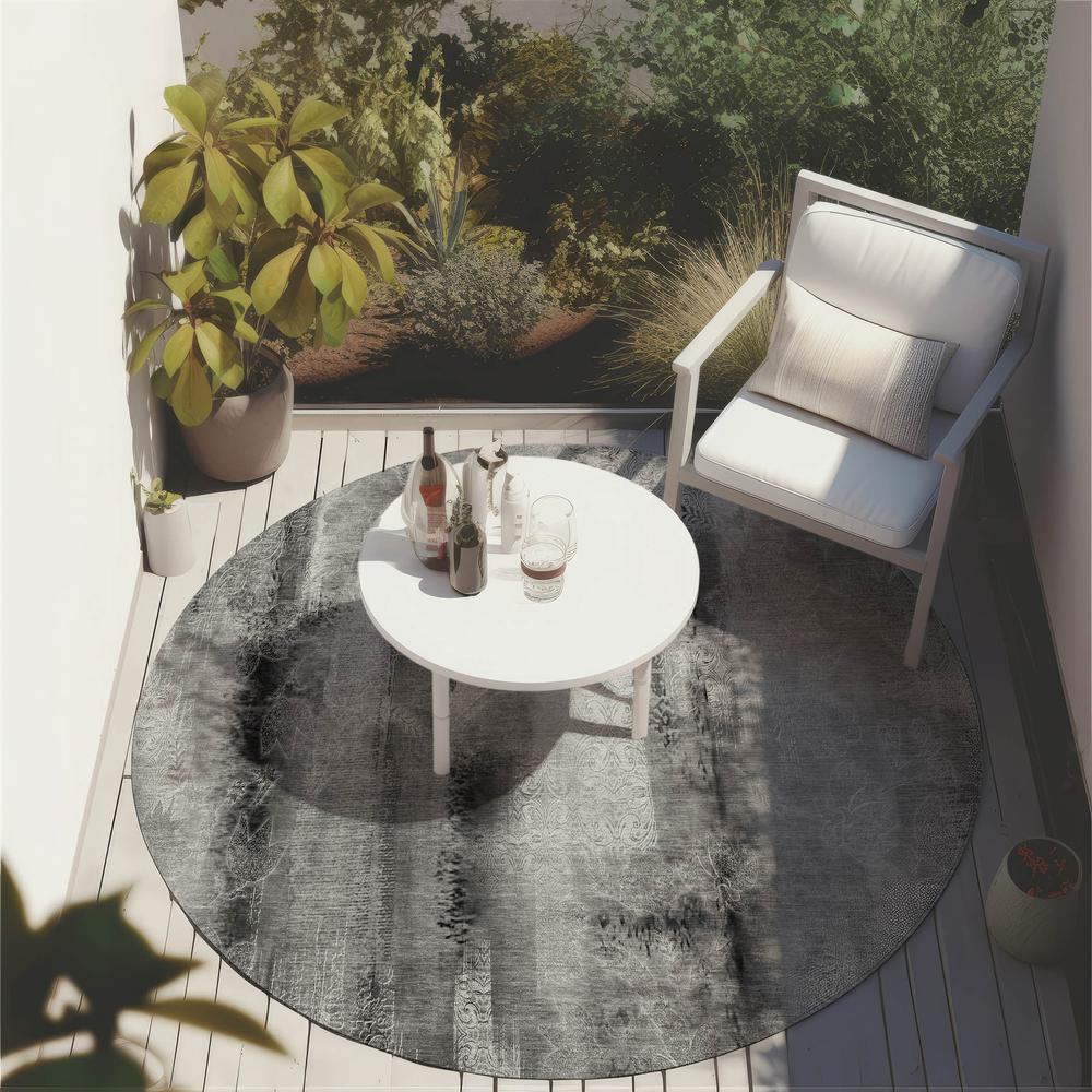 Chantille ACN537 Gray 8' x 8' Rug. Picture 8