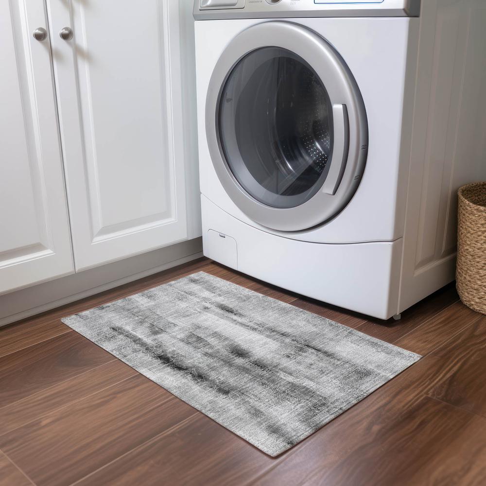 Chantille ACN537 Gray 1'8" x 2'6" Rug. Picture 6