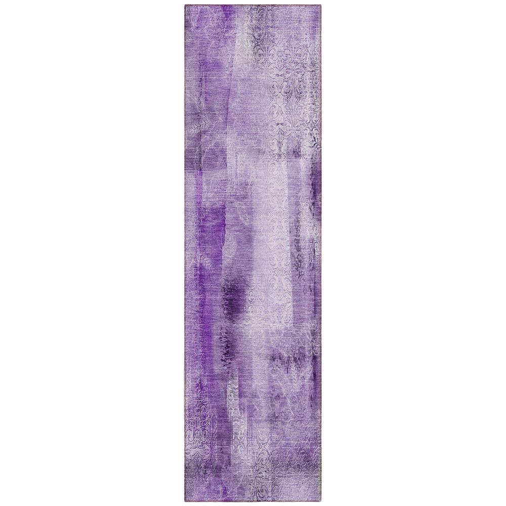 Chantille ACN537 Purple 2'3" x 7'6" Rug. Picture 1