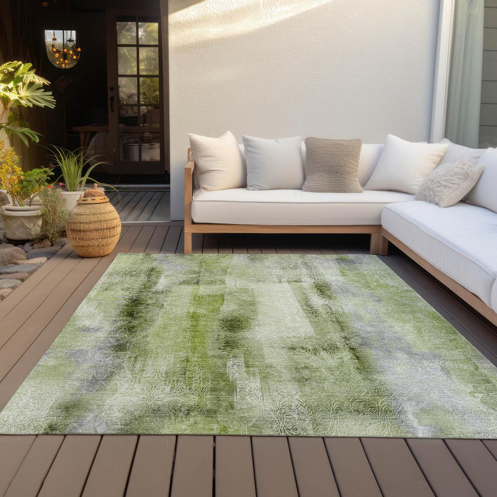 Chantille ACN537 Green 2'6" x 3'10" Rug. Picture 9