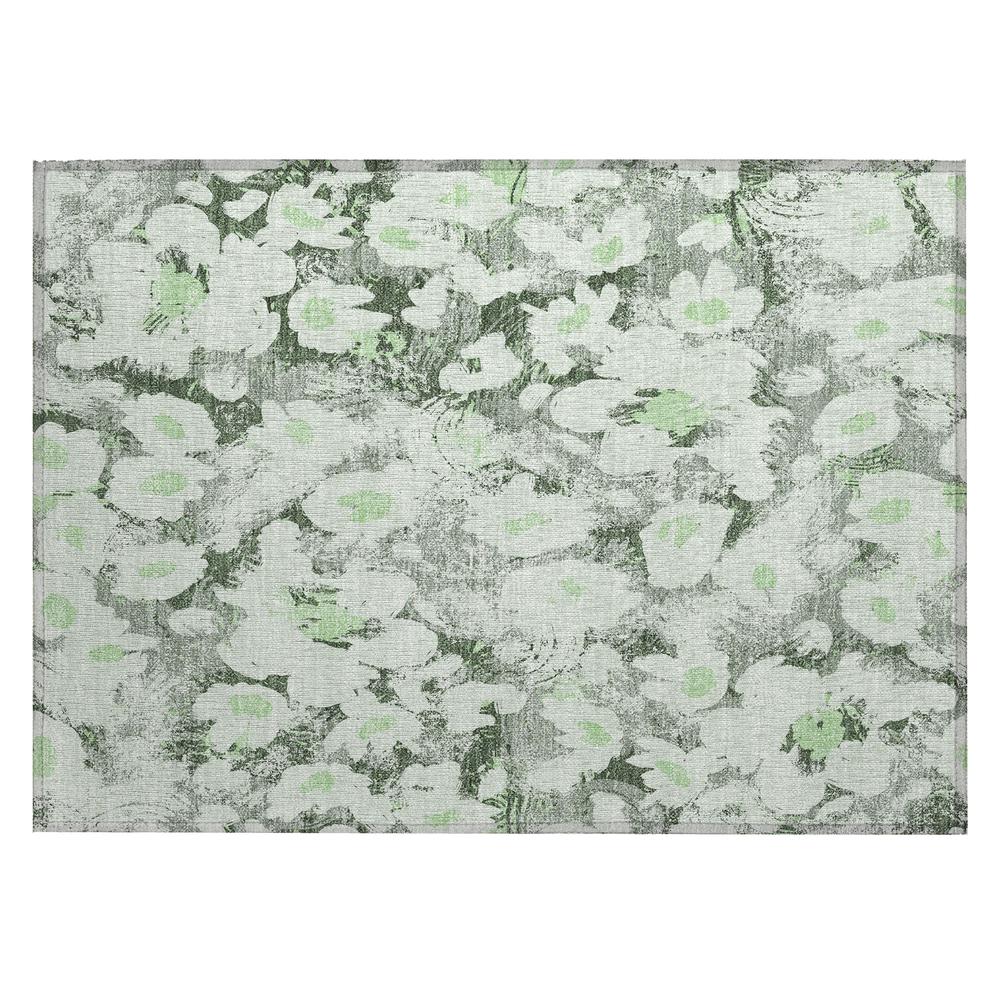 Chantille ACN538 Green 1'8" x 2'6" Rug. Picture 1