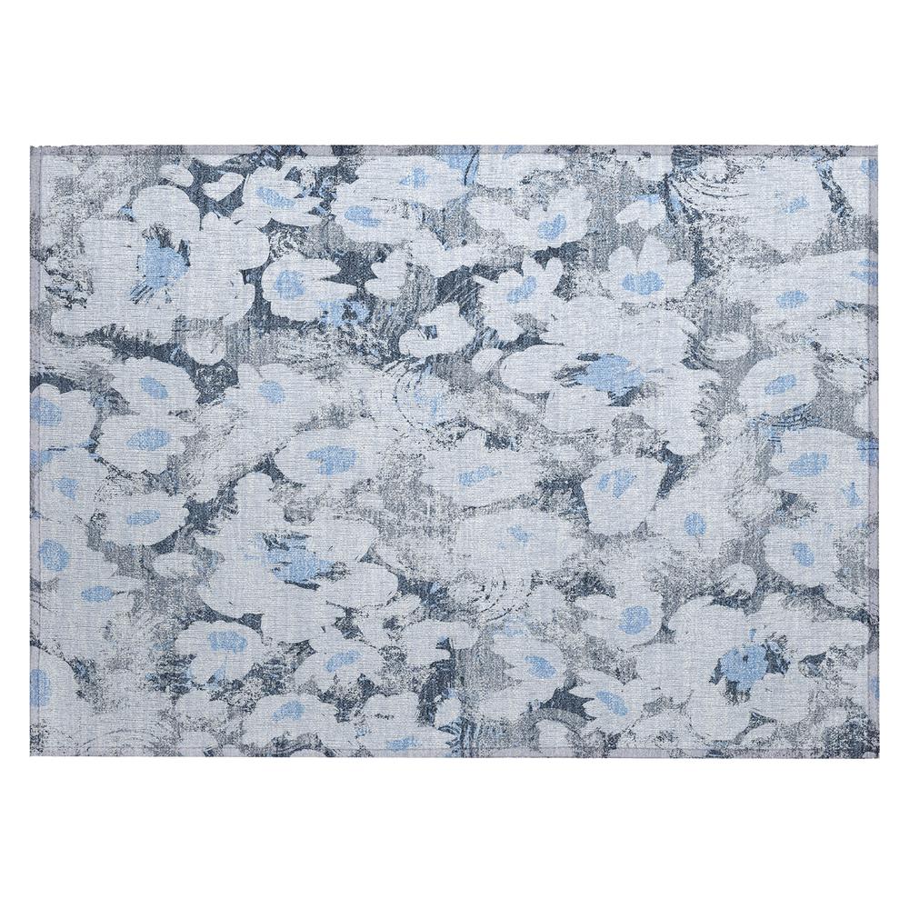 Chantille ACN538 Blue 1'8" x 2'6" Rug. Picture 1