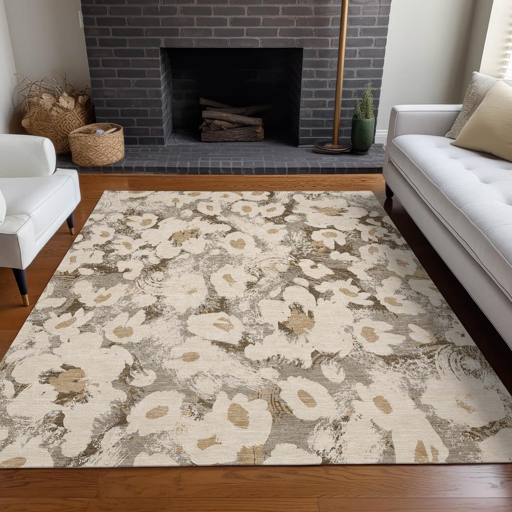 Chantille ACN538 Brown 2'6" x 3'10" Rug. Picture 7