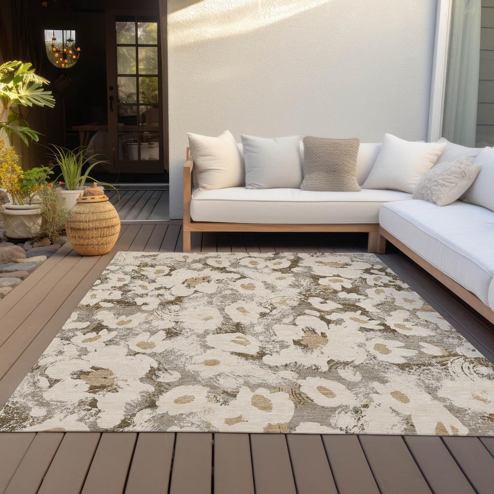 Chantille ACN538 Brown 2'6" x 3'10" Rug. Picture 10