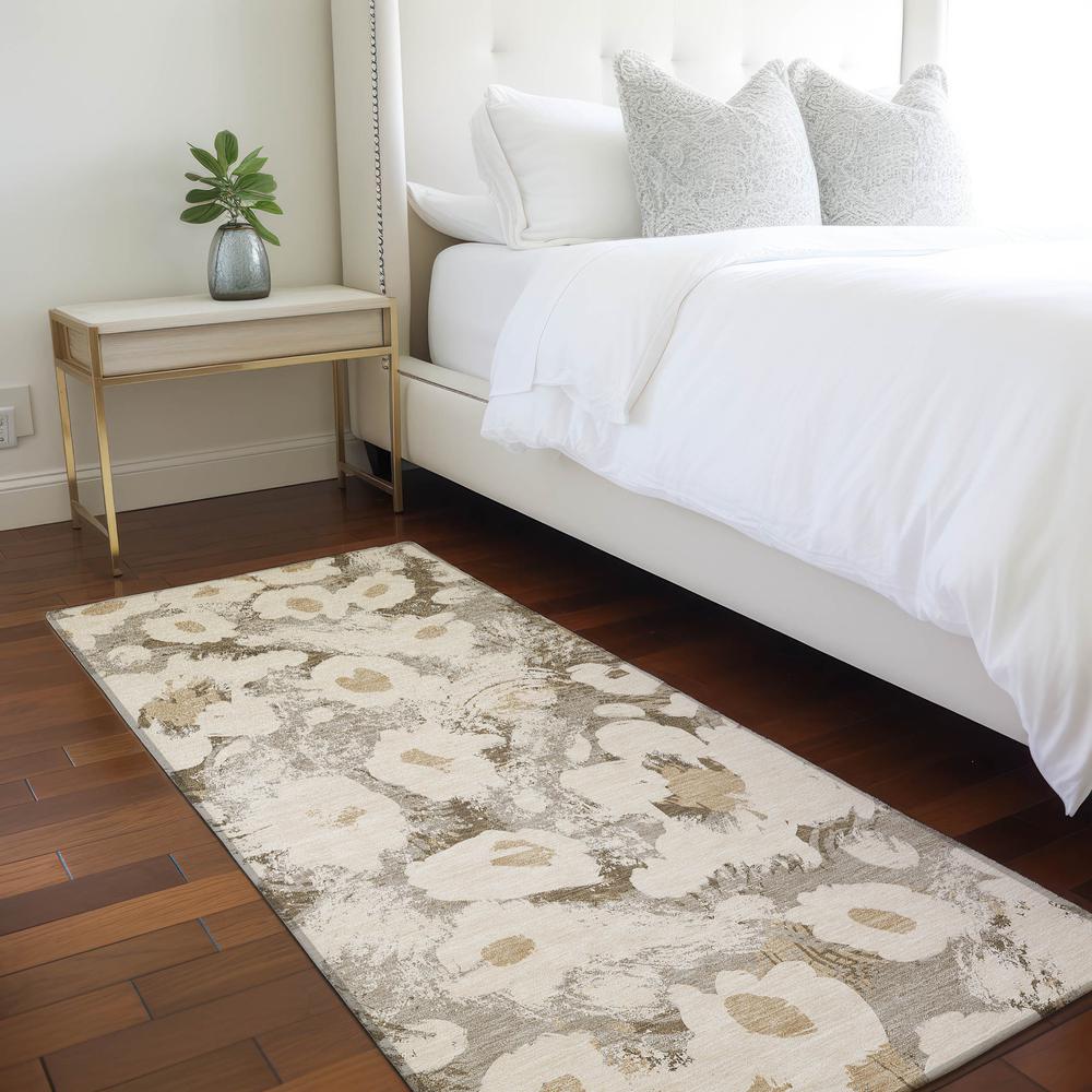 Chantille ACN538 Brown 2'3" x 7'6" Rug. Picture 6