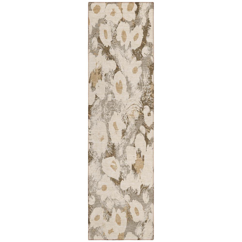 Chantille ACN538 Brown 2'3" x 7'6" Rug. Picture 1