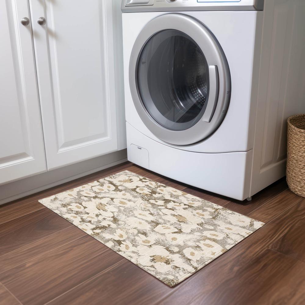 Chantille ACN538 Brown 1'8" x 2'6" Rug. Picture 6