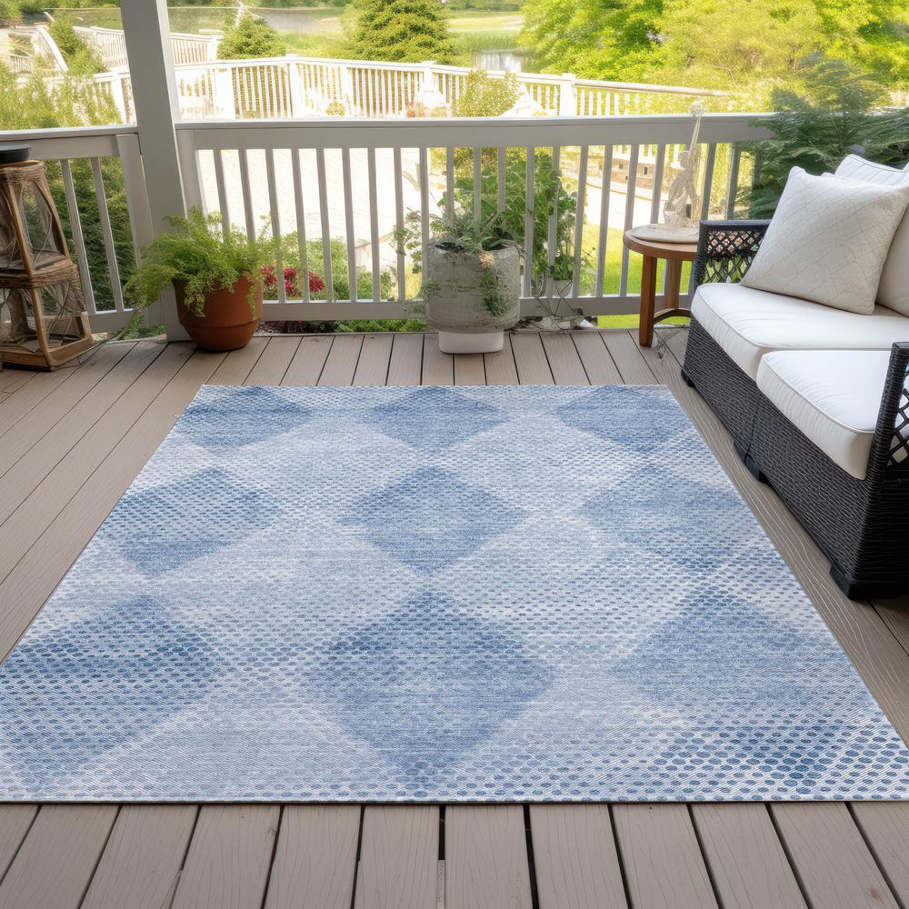 Chantille ACN539 Blue 2'6" x 3'10" Rug. Picture 9