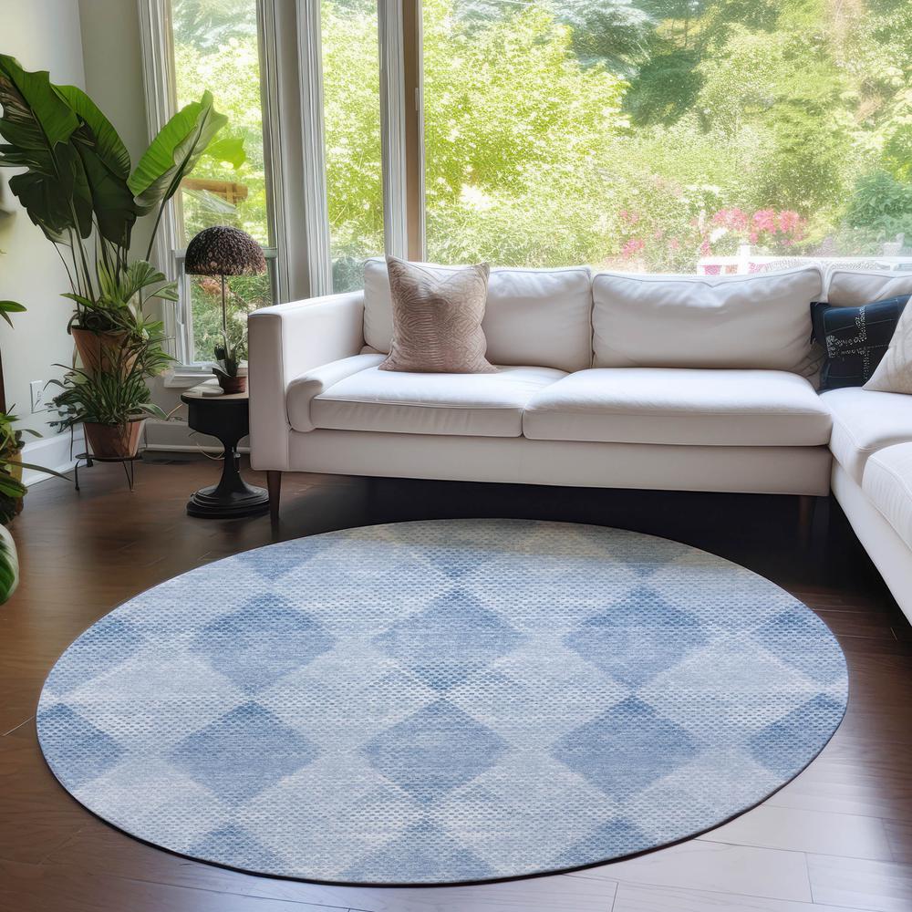 Chantille ACN539 Blue 8' x 8' Rug. Picture 6