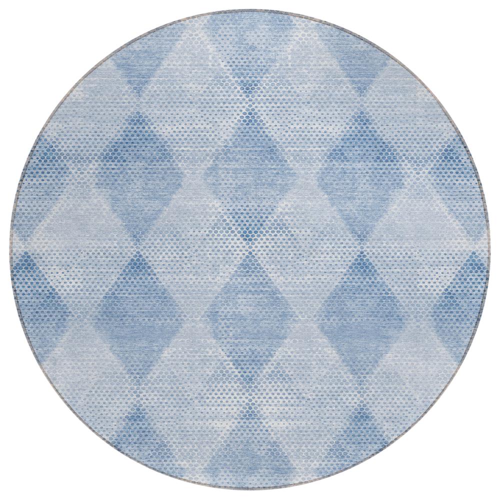 Chantille ACN539 Blue 8' x 8' Rug. Picture 1