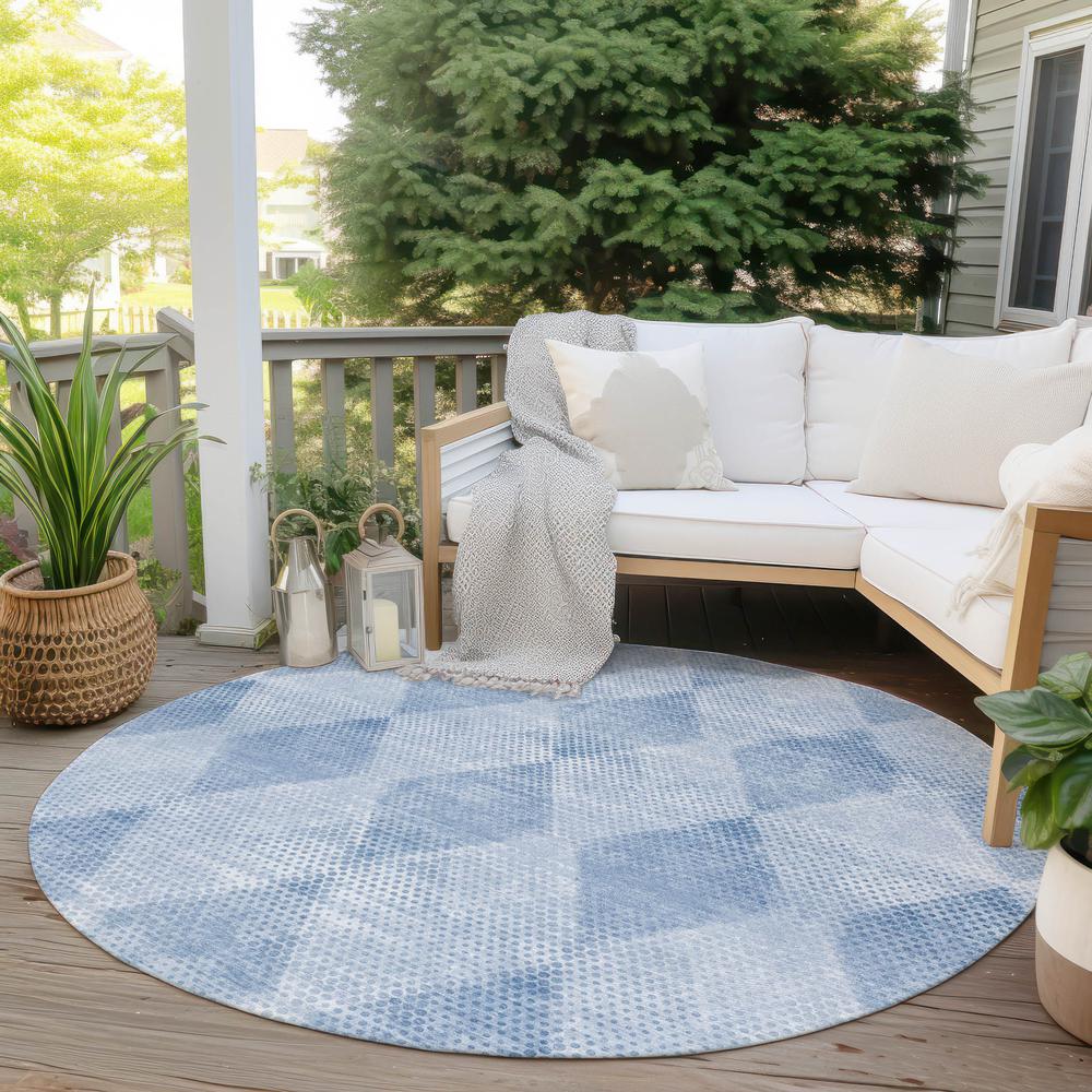 Chantille ACN539 Blue 8' x 8' Rug. Picture 7