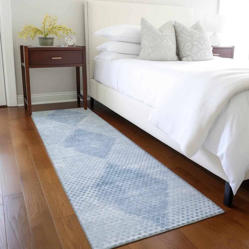 Chantille ACN539 Blue 2'3" x 7'6" Rug. Picture 6
