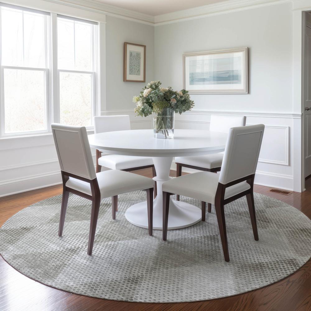 Chantille ACN539 Gray 8' x 8' Rug. Picture 6