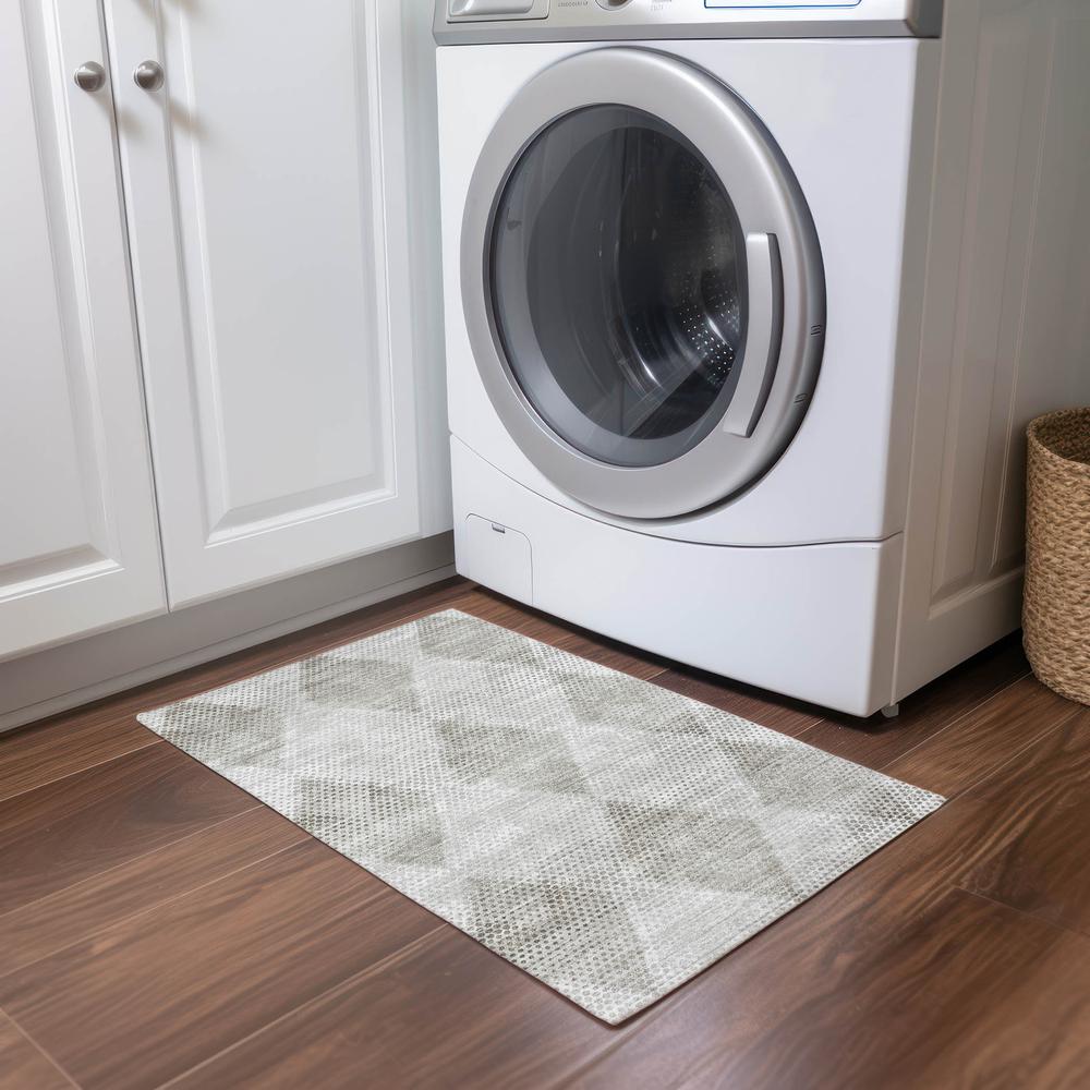 Chantille ACN539 Gray 1'8" x 2'6" Rug. Picture 6