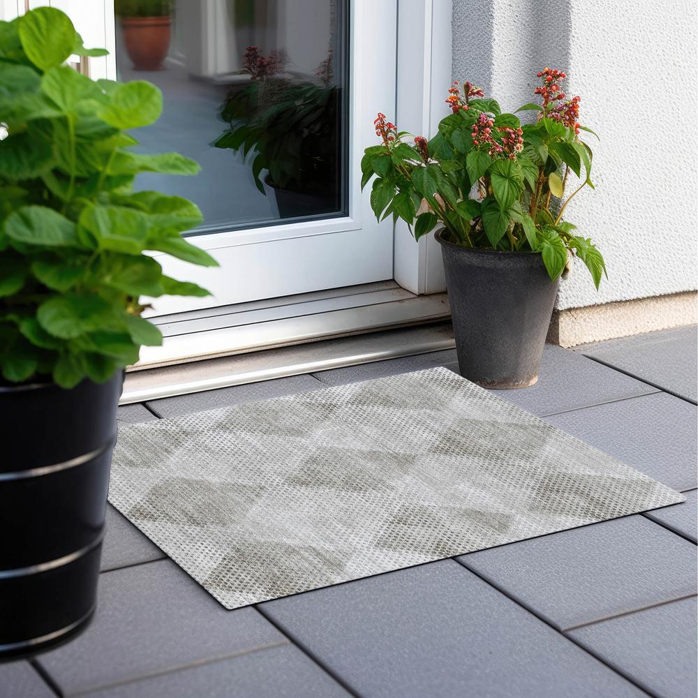 Chantille ACN539 Gray 1'8" x 2'6" Rug. Picture 7