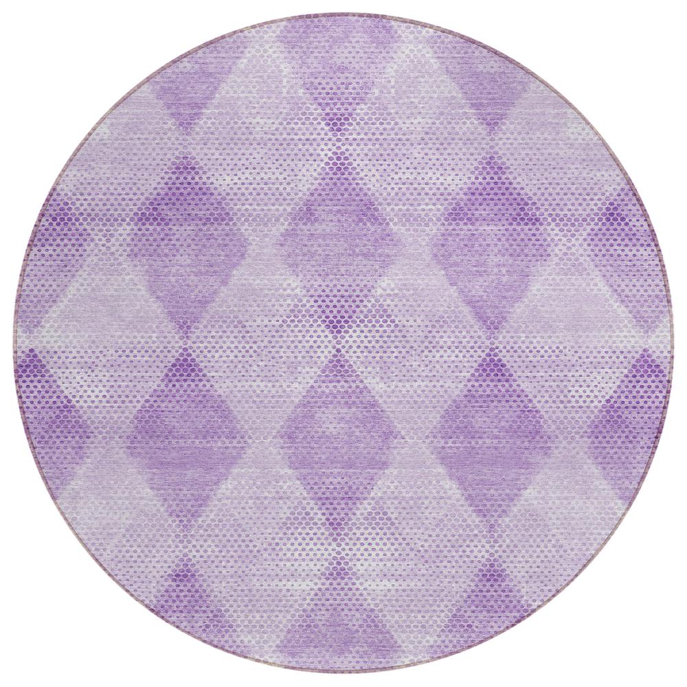 Chantille ACN539 Purple 8' x 8' Rug. Picture 1