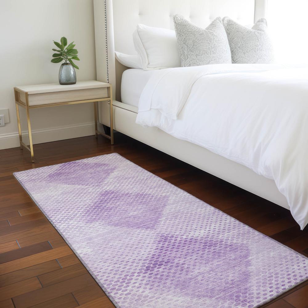 Chantille ACN539 Purple 2'3" x 7'6" Rug. Picture 6