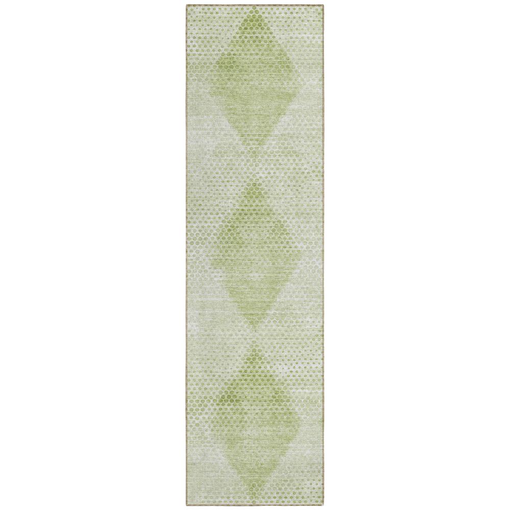 Chantille ACN539 Green 2'3" x 7'6" Rug. Picture 1